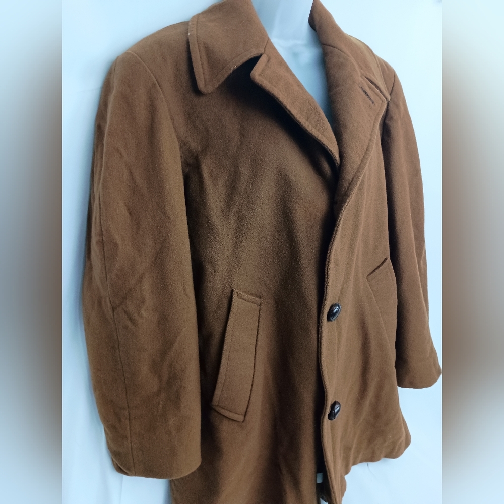 PENDLETON Winter Brown Work Warm Vintage 90's Men… - image 5